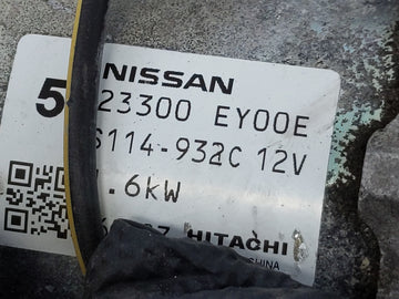 2014-2017 Infiniti Qx50 Car Starter Motor Solenoid OEM P/N:23300 EY00E Fits OEM Used Auto Parts