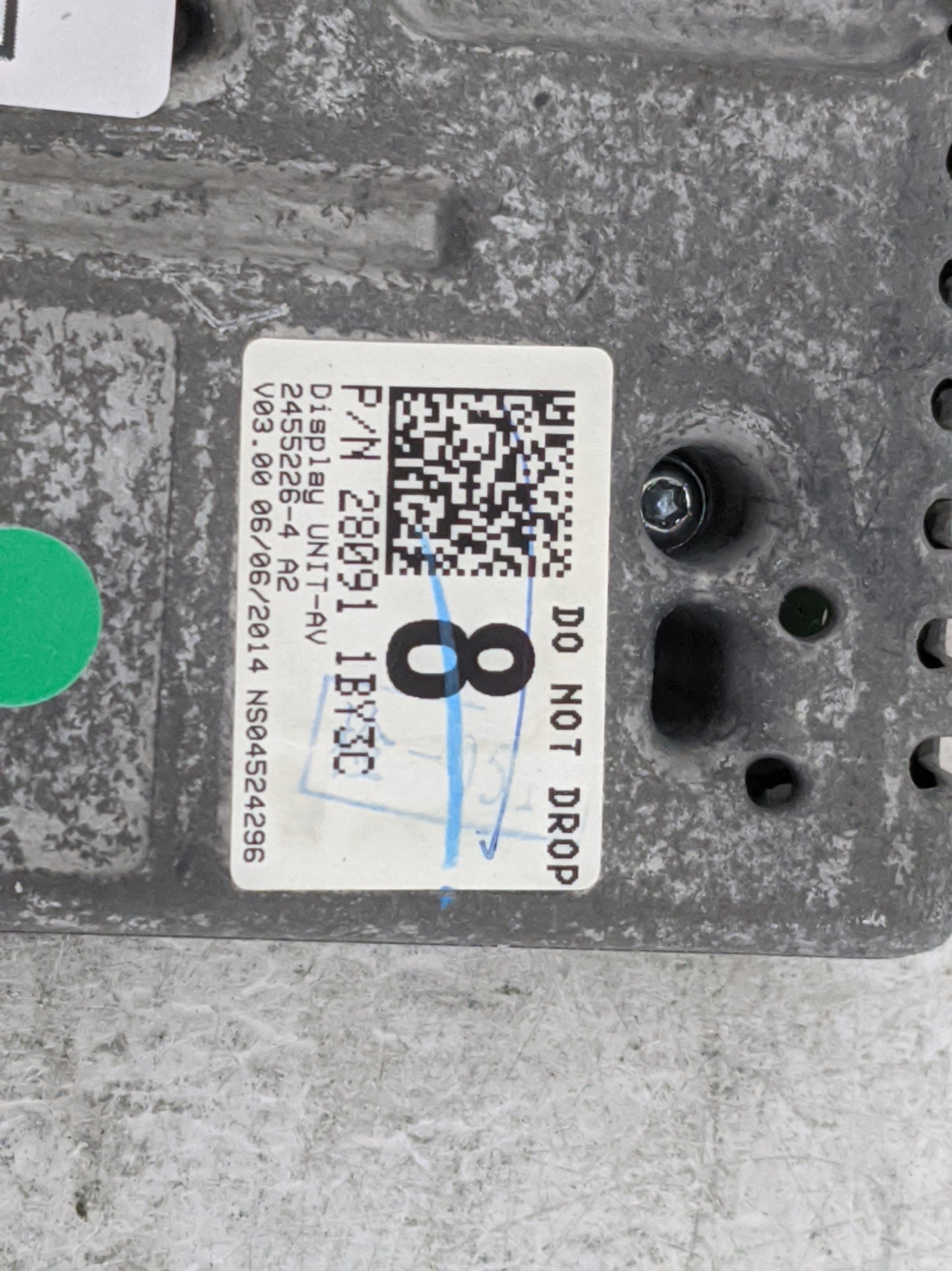 2014-2017 Infiniti Qx50 Information Display Screen 1483402 - Oemusedautoparts1.com