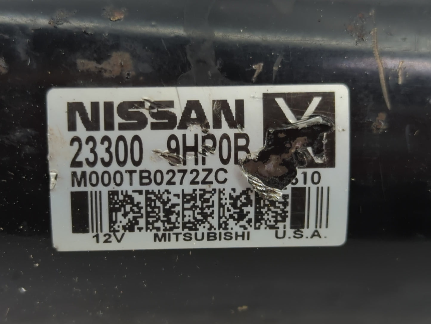 2015-2020 Infiniti Qx60 Car Starter Motor Solenoid OEM P/N:23300 9HP0B Fits Fits 2015 2016 2017 2018 2019 2020 2021 2022 OEM