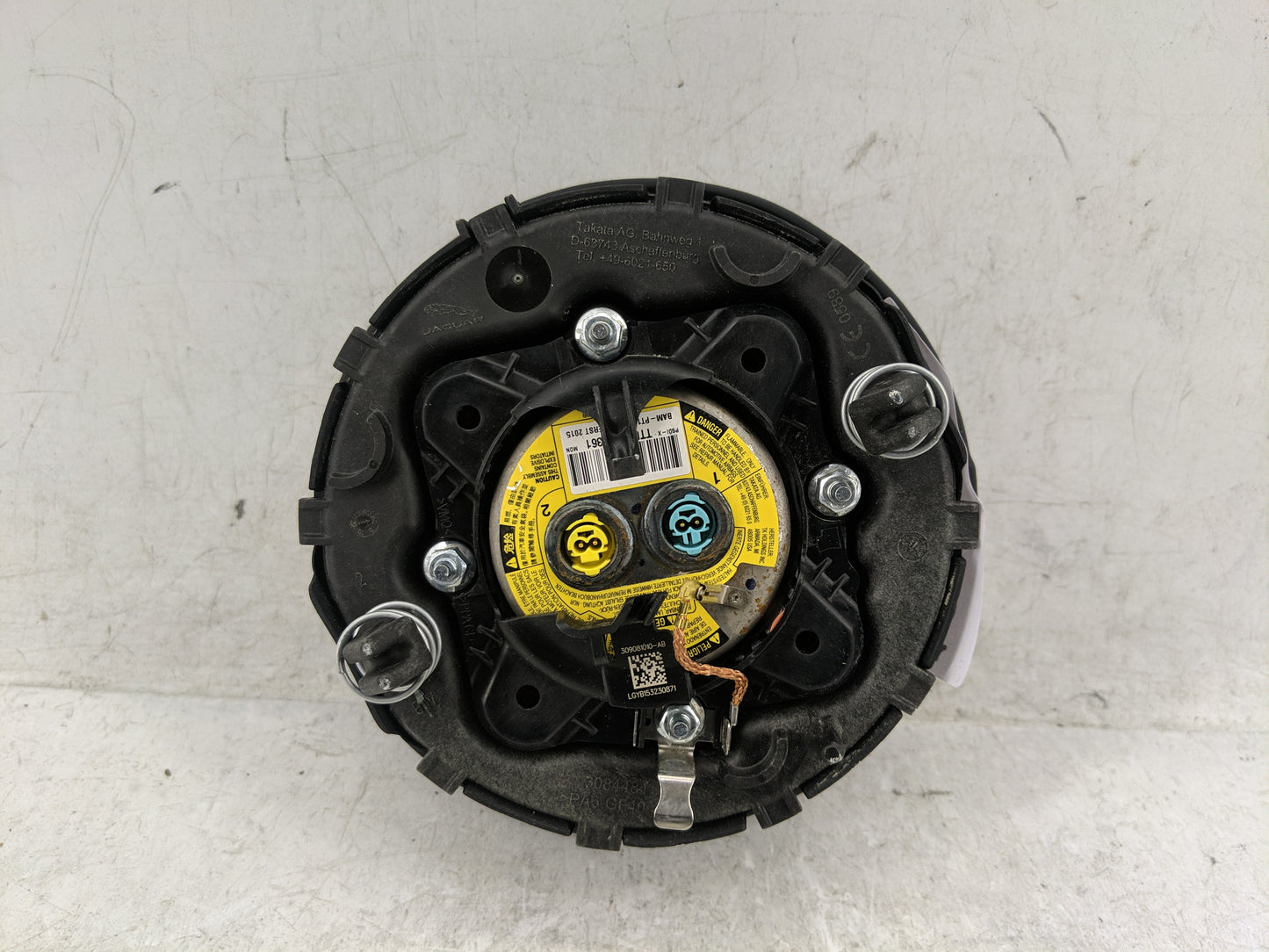 2016-2017 Jaguar Xf Air Bag Driver Left Steering Wheel Mounted - Oemusedautoparts1.com