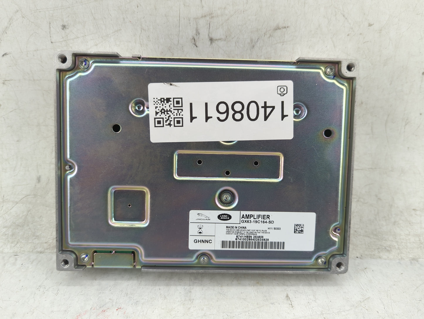 2016-2017 Jaguar Xf Radio AM FM Cd Player Receiver Replacement P/N:GX63-19C164-SD Fits Fits 2015 2016 2017 2018 2019 OEM Use