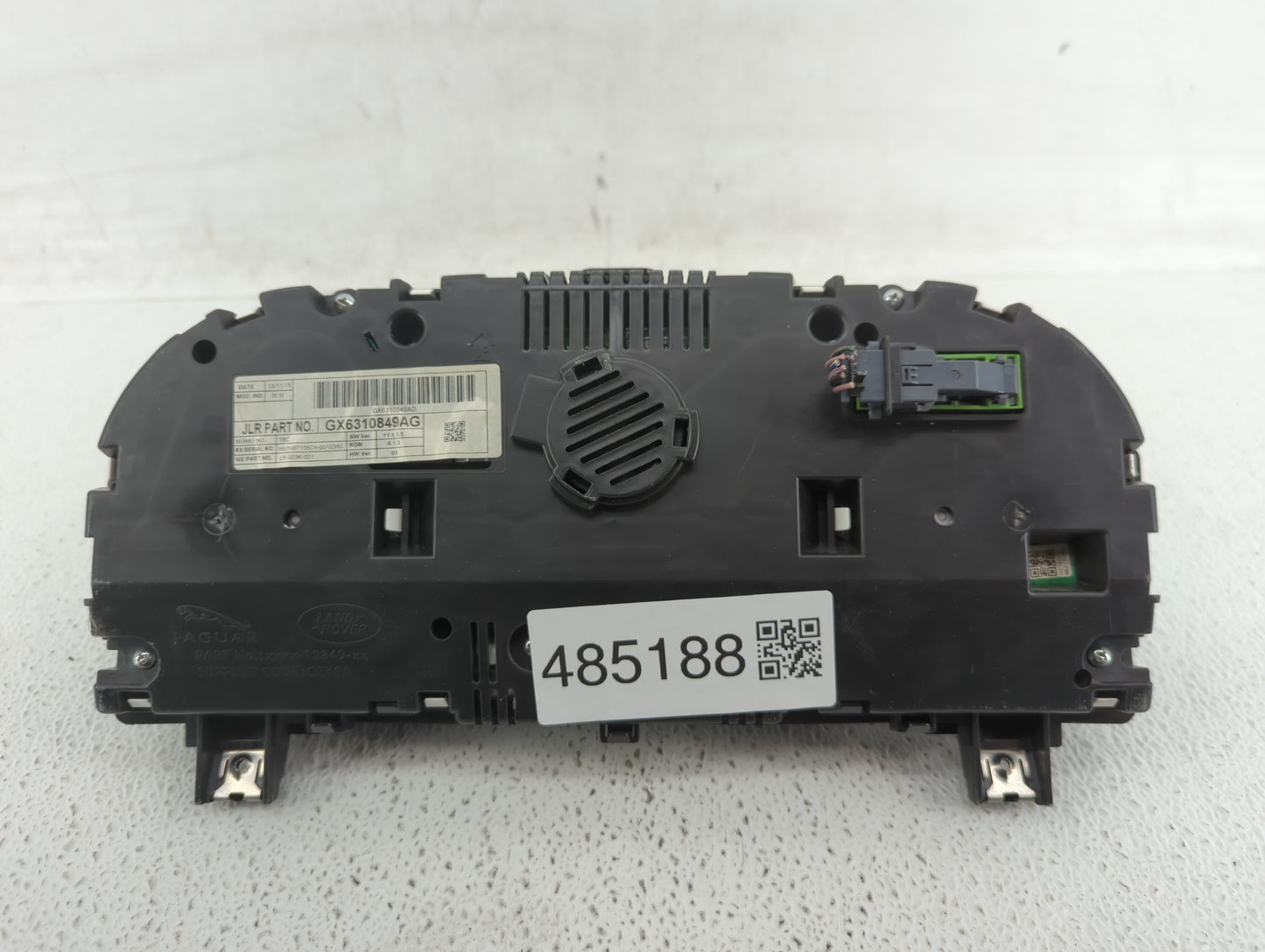 2016-2017 Jaguar Xf Instrument Cluster Speedometer Gauges P/N:GX6310849AG 6310849AC Fits Fits 2016 2017 OEM Used Auto Parts