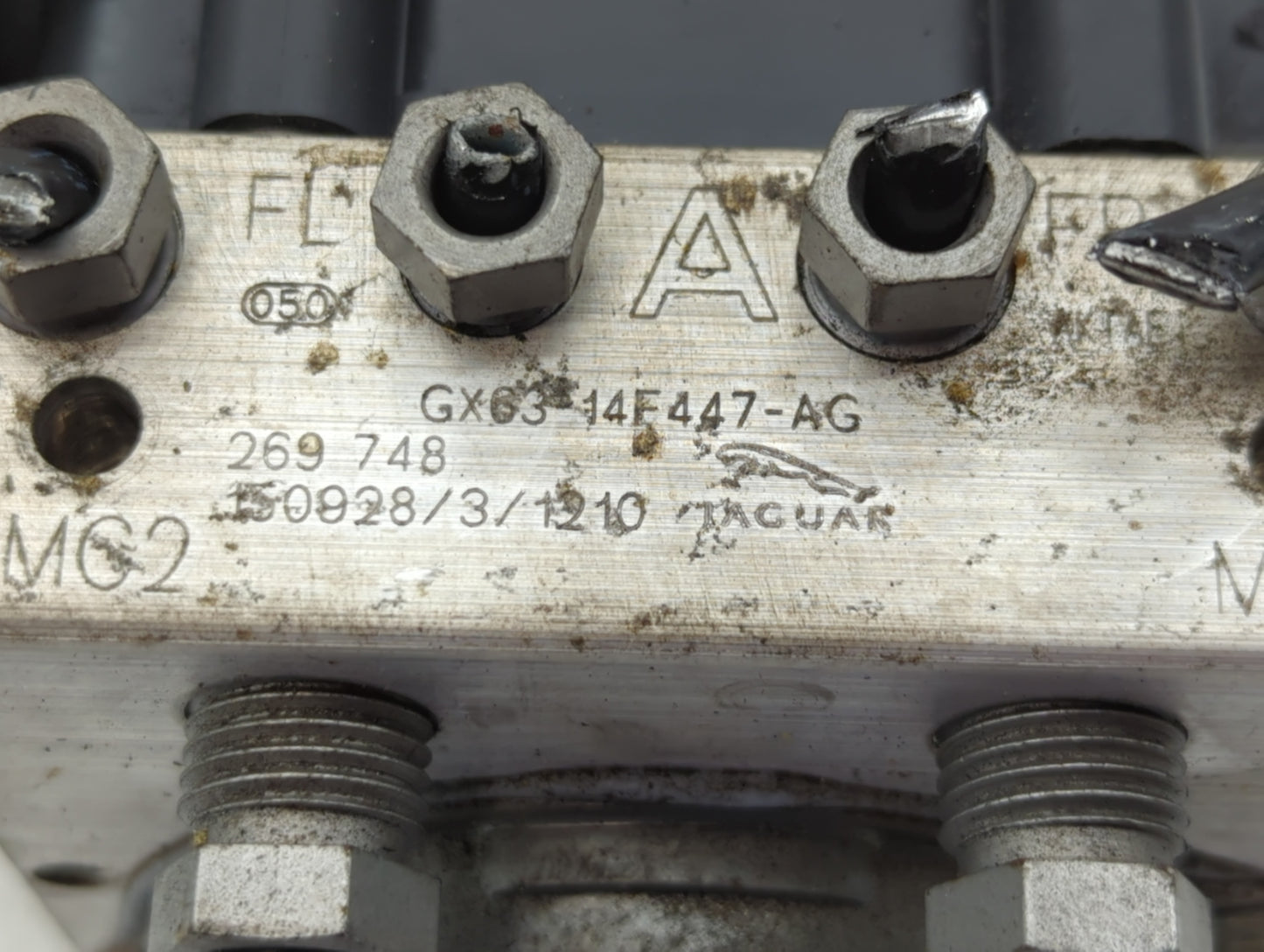 2016 Jaguar Xf ABS Pump Control Module Replacement P/N:HK83-14F447-CG HK83 14F447 CG, HK8314F447CG, 269 748 Fits OEM Used Au