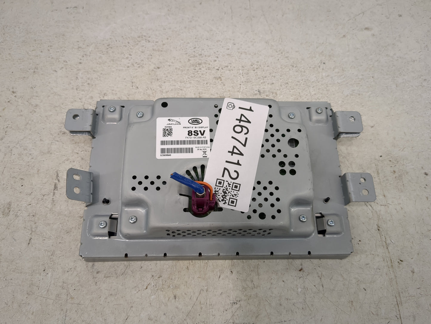 2015-2017 Jaguar Xj Information Display Screen 1467412 - Oemusedautoparts1.com