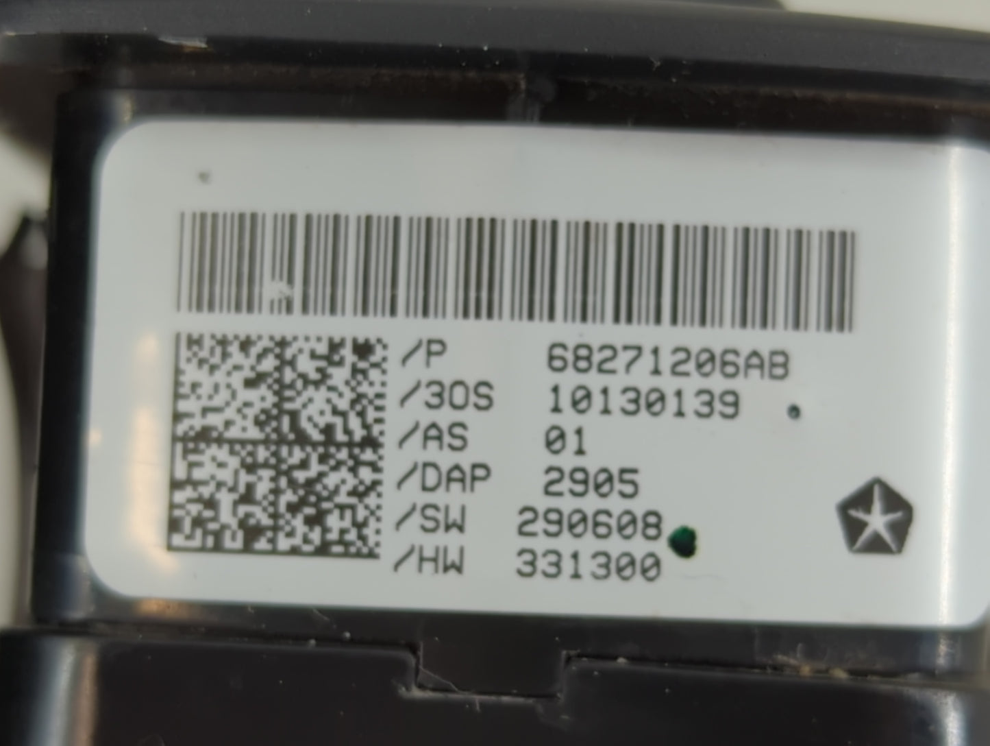 2015-2022 Jeep Cherokee Master Power Window Switch Replacement Driver Side Left P/N:68271206AB Fits OEM Used Auto Parts - Oe