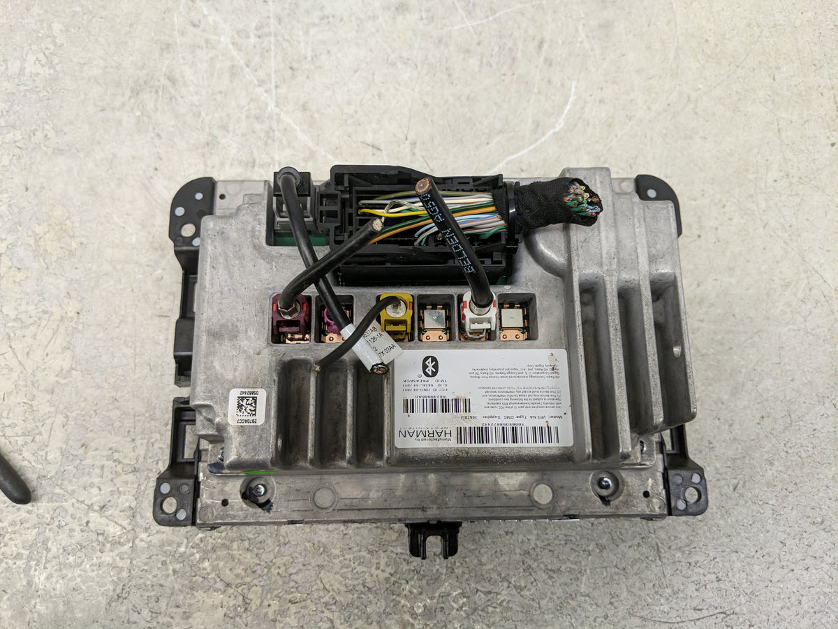 2016 Jeep Cherokee Radio AM FM Cd Player Receiver Replacement P/N:68249986AG Fits OEM Used Auto Parts - Oemusedautoparts1.co