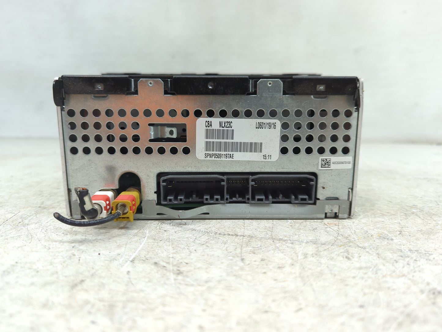 2012-2017 Jeep Compass Radio AM FM Cd Player Receiver Replacement P/N:P05091197AE Fits Fits 2012 2013 2014 2015 2016 2017 OE