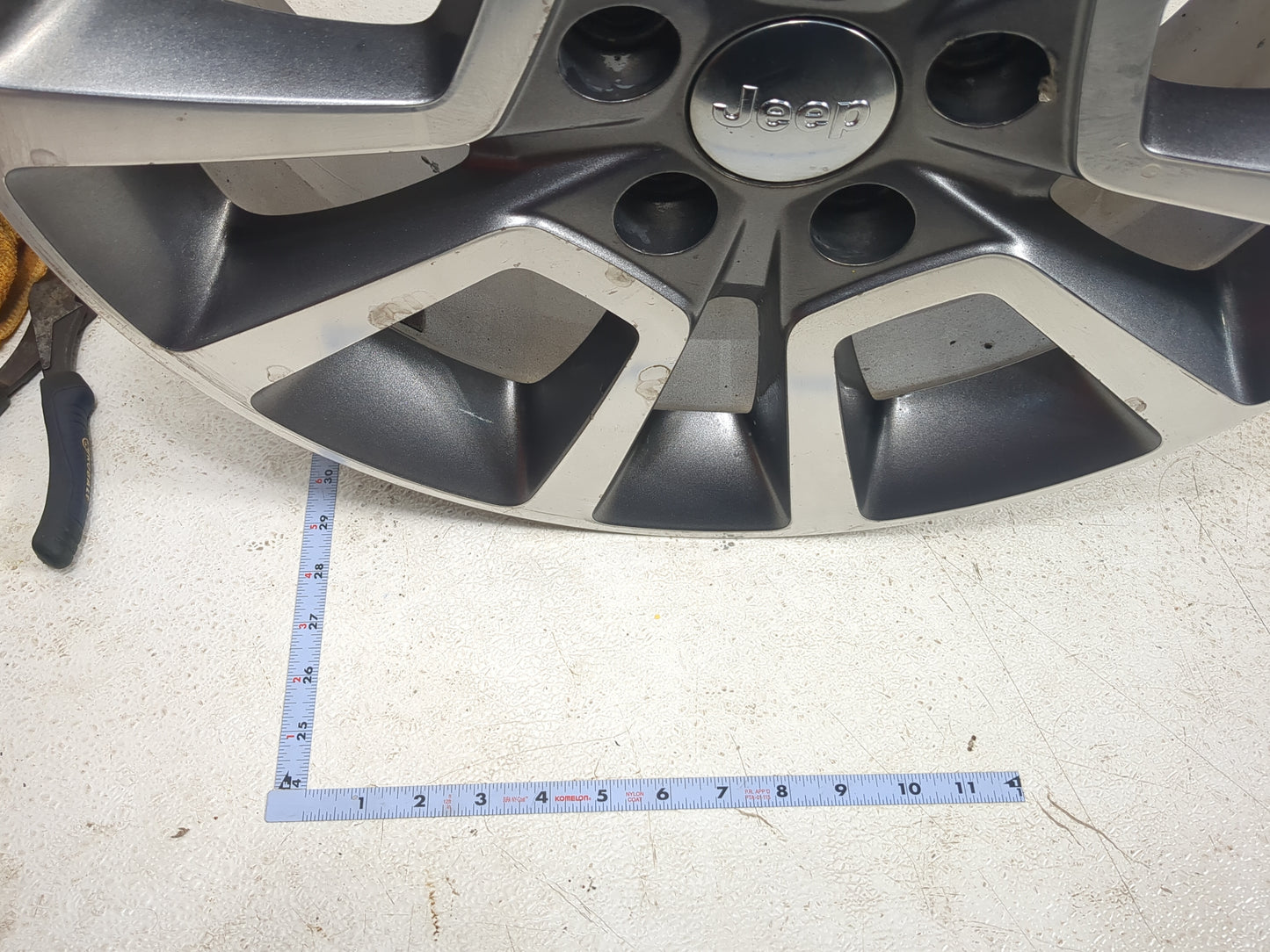2015-2017 Jeep Compass Oem Wheel Rim 5000394 - Oemusedautoparts1.com