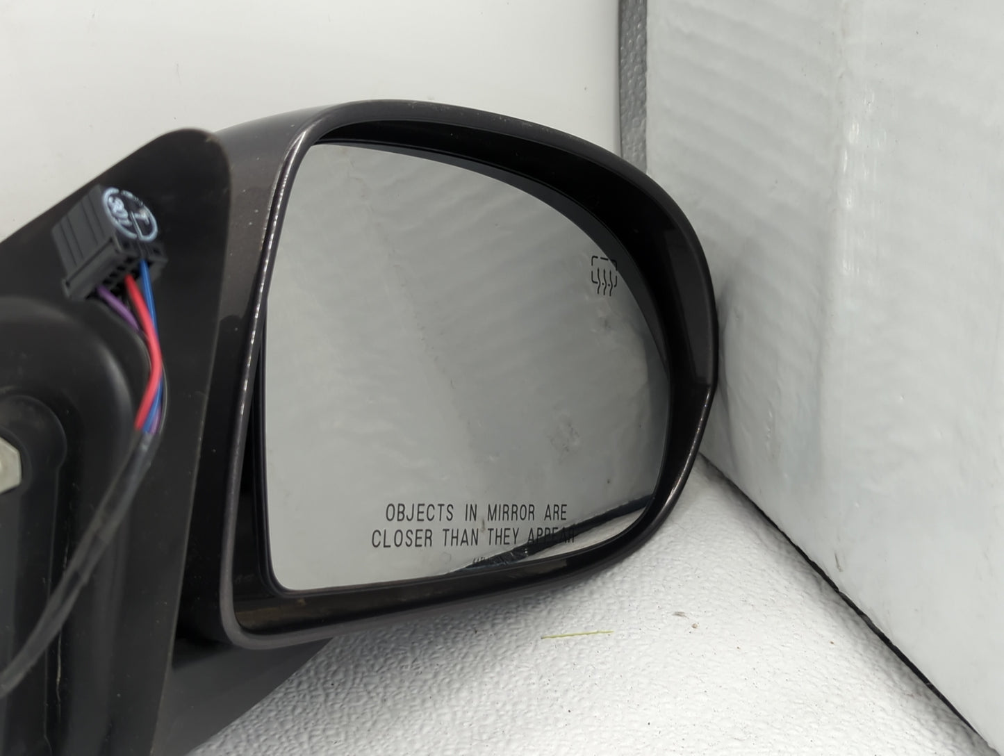 2016 Jeep Compass Passenger Right Side View Manual Door Mirror Black - Oemusedautoparts1.com