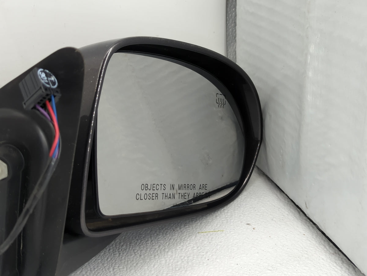 2016 Jeep Compass Passenger Right Side View Manual Door Mirror Black - Oemusedautoparts1.com