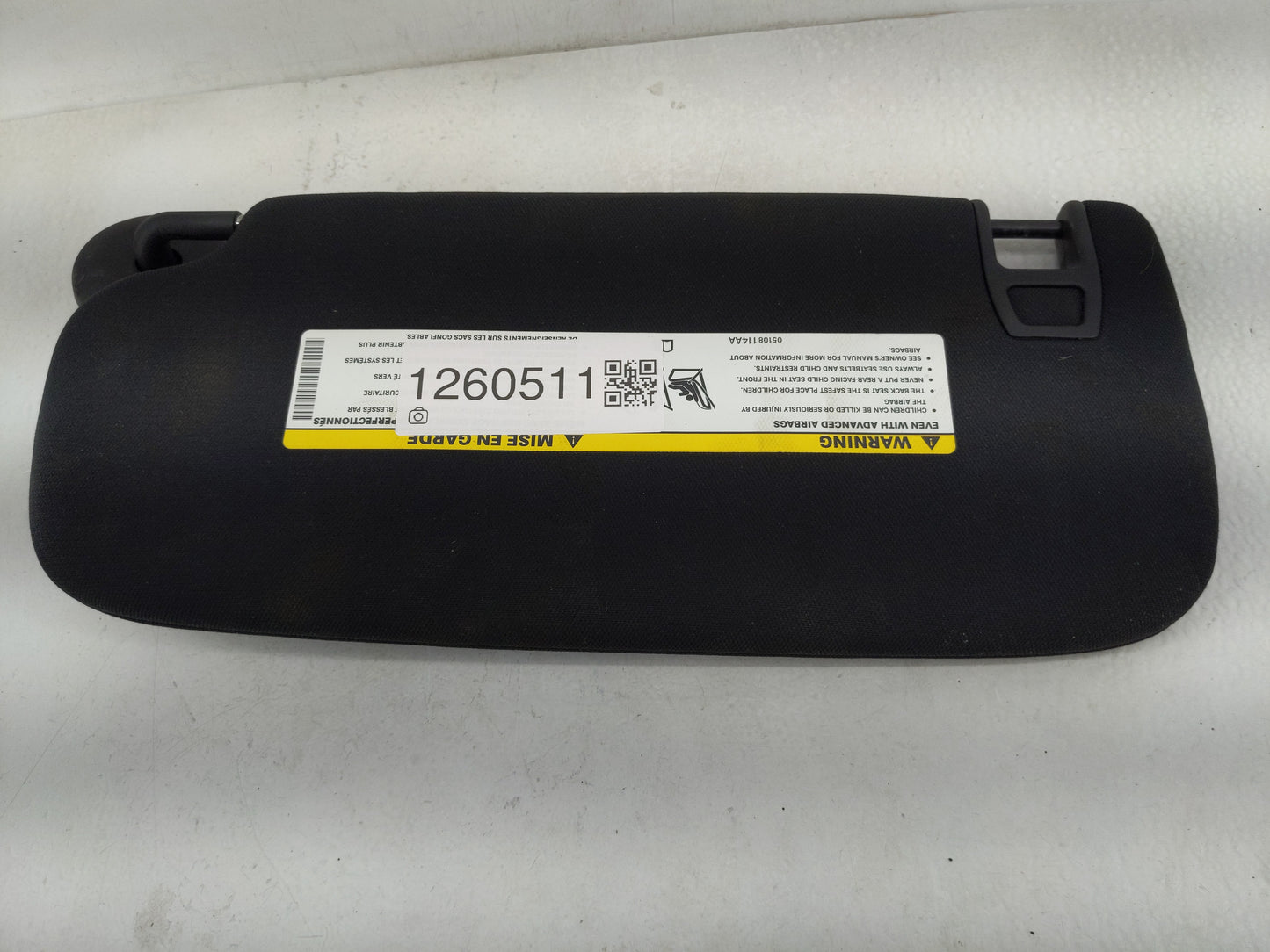 2014-2022 Jeep Grand Cherokee Sun Visor Shade Replacement Passenger Right Mirror Fits OEM Used Auto Parts - Oemusedautoparts
