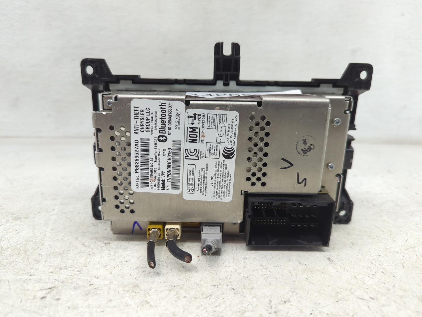 2016 Jeep Grand Cherokee Information Display Screen - Oemusedautoparts1.com