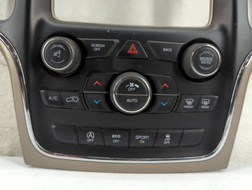 2016-2017 Jeep Grand Cherokee Climate Control Module Temperature AC/Heater Replacement P/N:P68253994AE Fits Fits 2016 2017 OEM Used Auto Parts