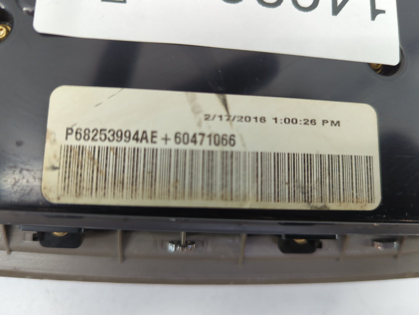 2016-2017 Jeep Grand Cherokee Climate Control Module Temperature AC/Heater Replacement P/N:P68253994AE Fits Fits 2016 2017 O
