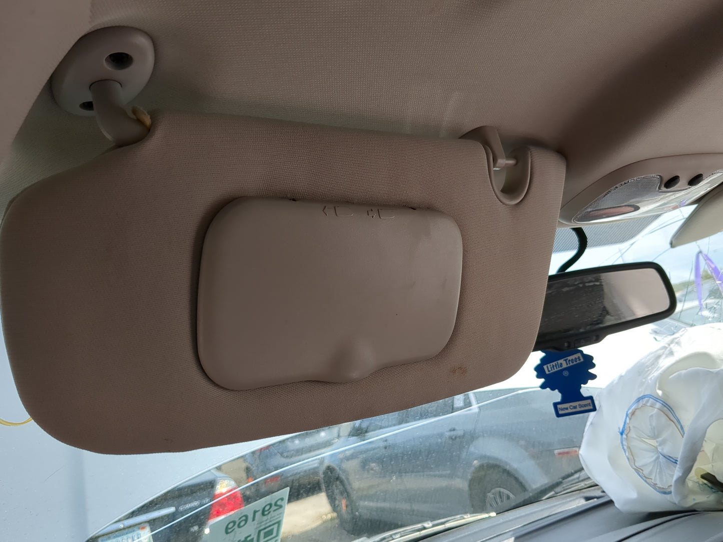 2010-2017 Jeep Patriot Sun Visor Shade Replacement Driver Left Mirror Fits Fits 2010 2011 2012 2013 2014 2015 2016 2017 OEM