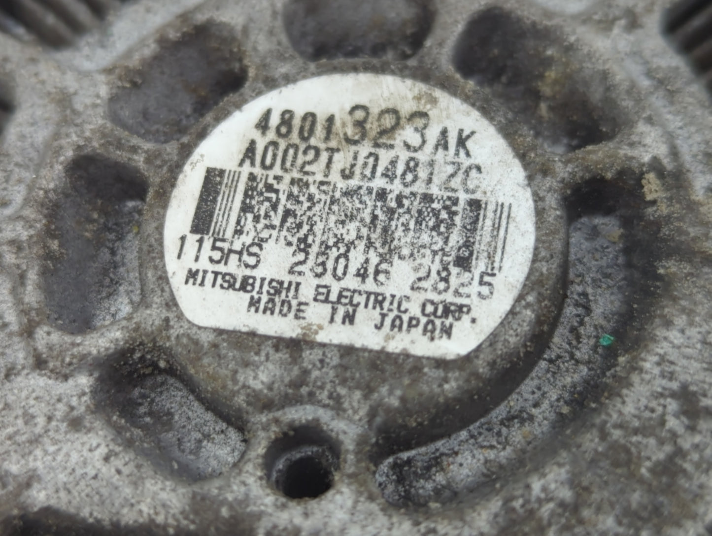 2007-2017 Jeep Patriot Alternator Replacement Generator Charging Assembly Engine OEM P/N:4801323AK A002TJ0481ZC Fits OEM Use