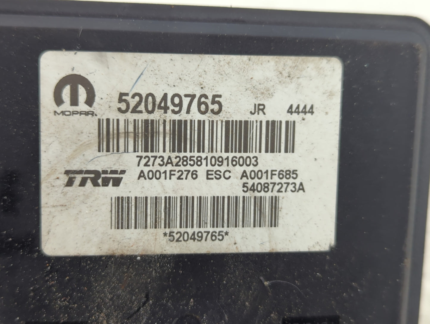 2015-2017 Jeep Renegade ABS Pump Control Module Replacement P/N:52049765 Fits Fits 2015 2016 2017 OEM Used Auto Parts - Oemu