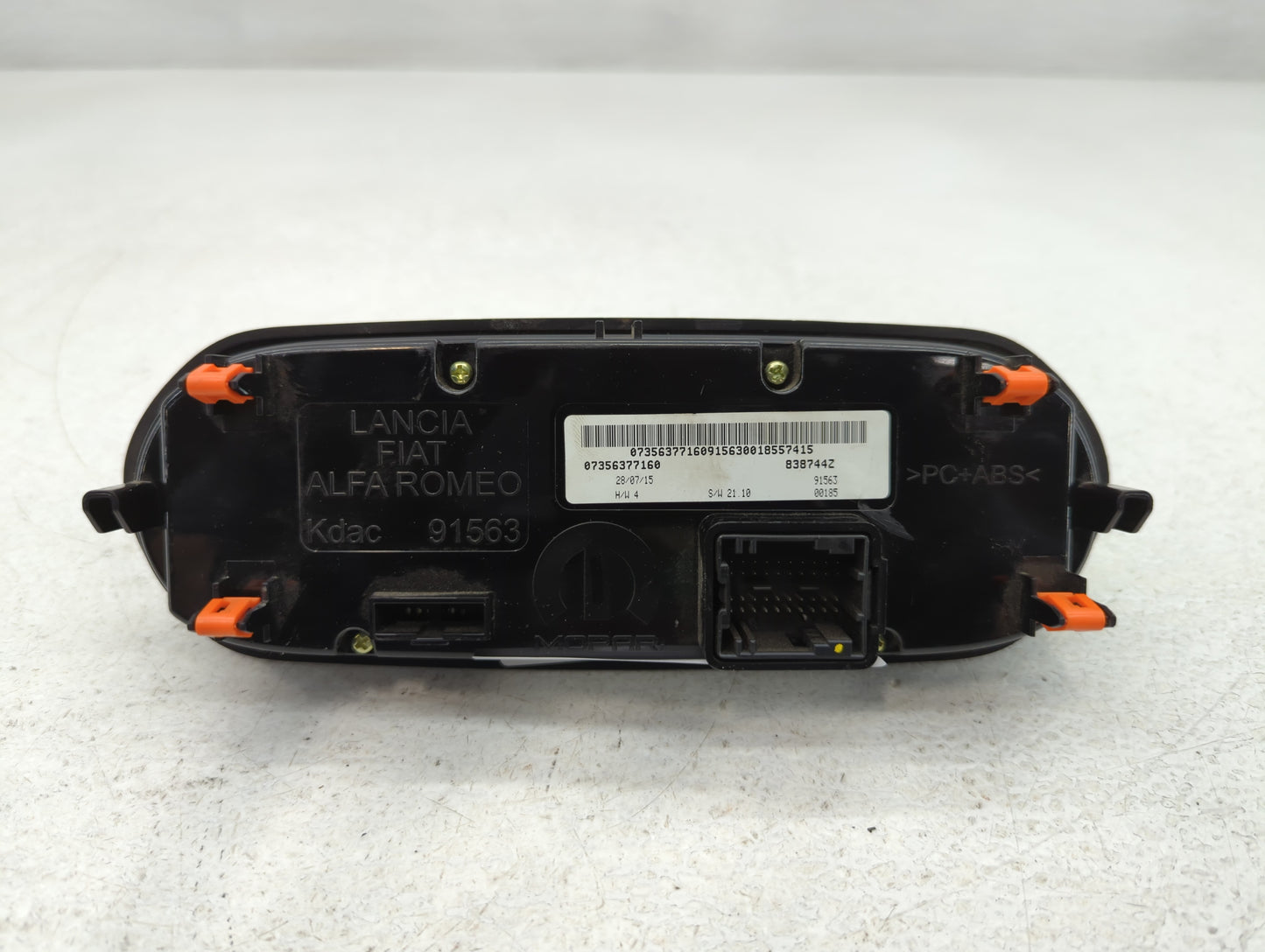 2015-2016 Jeep Renegade Climate Control Module Temperature AC/Heater Replacement P/N:07356377160 Fits Fits 2015 2016 OEM Use