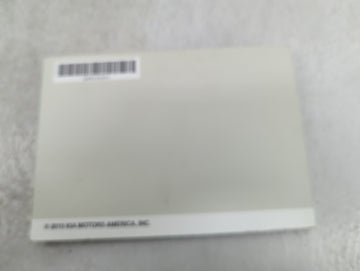 2016 Kia Cadenza Owners Manual Book Guide OEM Used Auto Parts