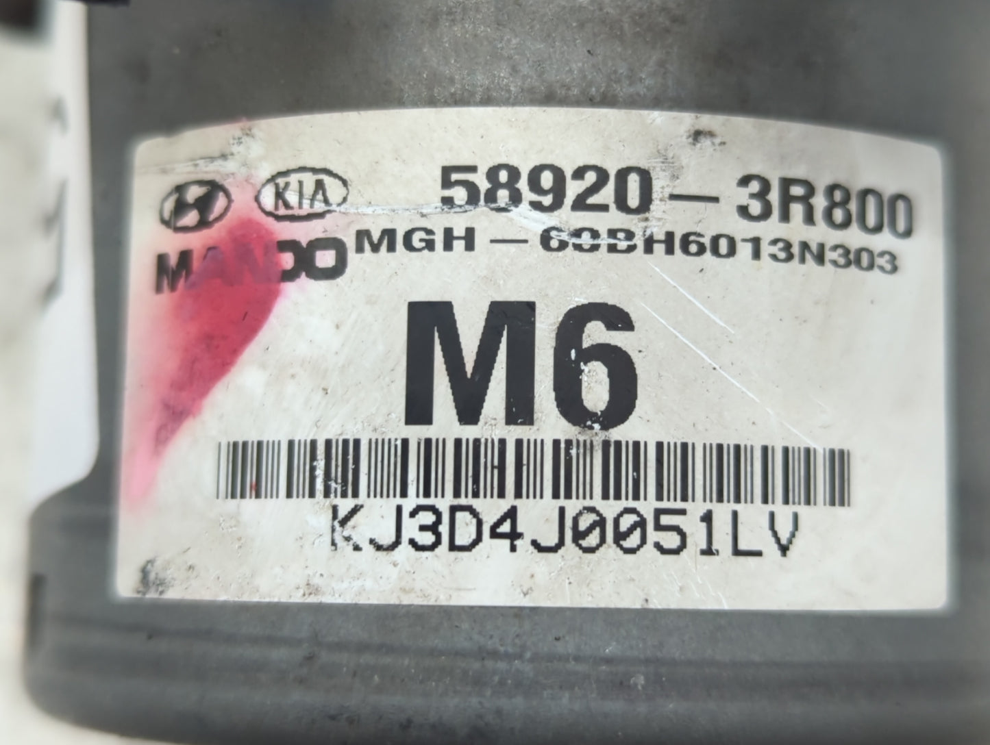2014-2016 Kia Cadenza ABS Pump Control Module Replacement P/N:58920-3R800 Fits Fits 2014 2015 2016 OEM Used Auto Parts - Oem