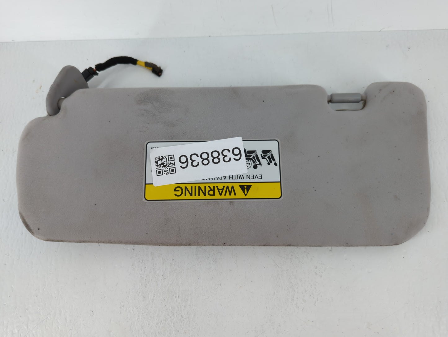 2014-2016 Kia Cadenza Sun Visor Shade Replacement Passenger Right Mirror Fits Fits 2014 2015 2016 OEM Used Auto Parts - Oemu