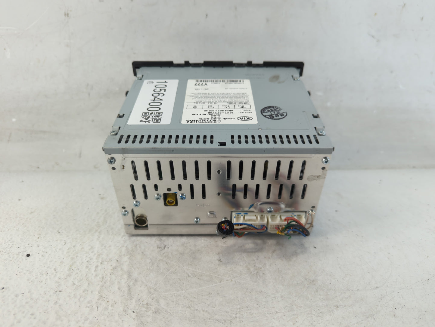 2014-2016 Kia Forte Radio AM FM Cd Player Receiver Replacement P/N:96170-A7771WK Fits Fits 2014 2015 2016 OEM Used Auto Part
