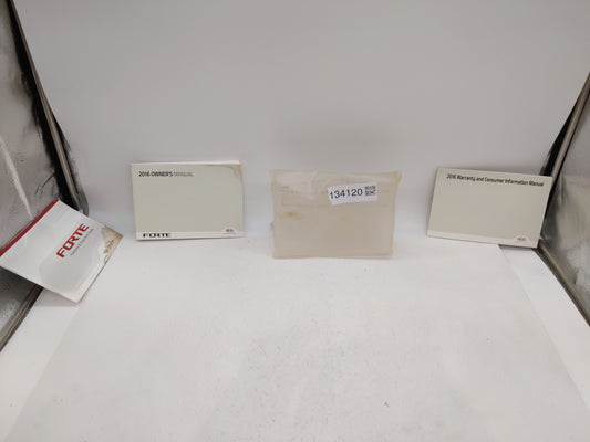 2016 Kia Forte Owners Manual Book Guide OEM Used Auto Parts