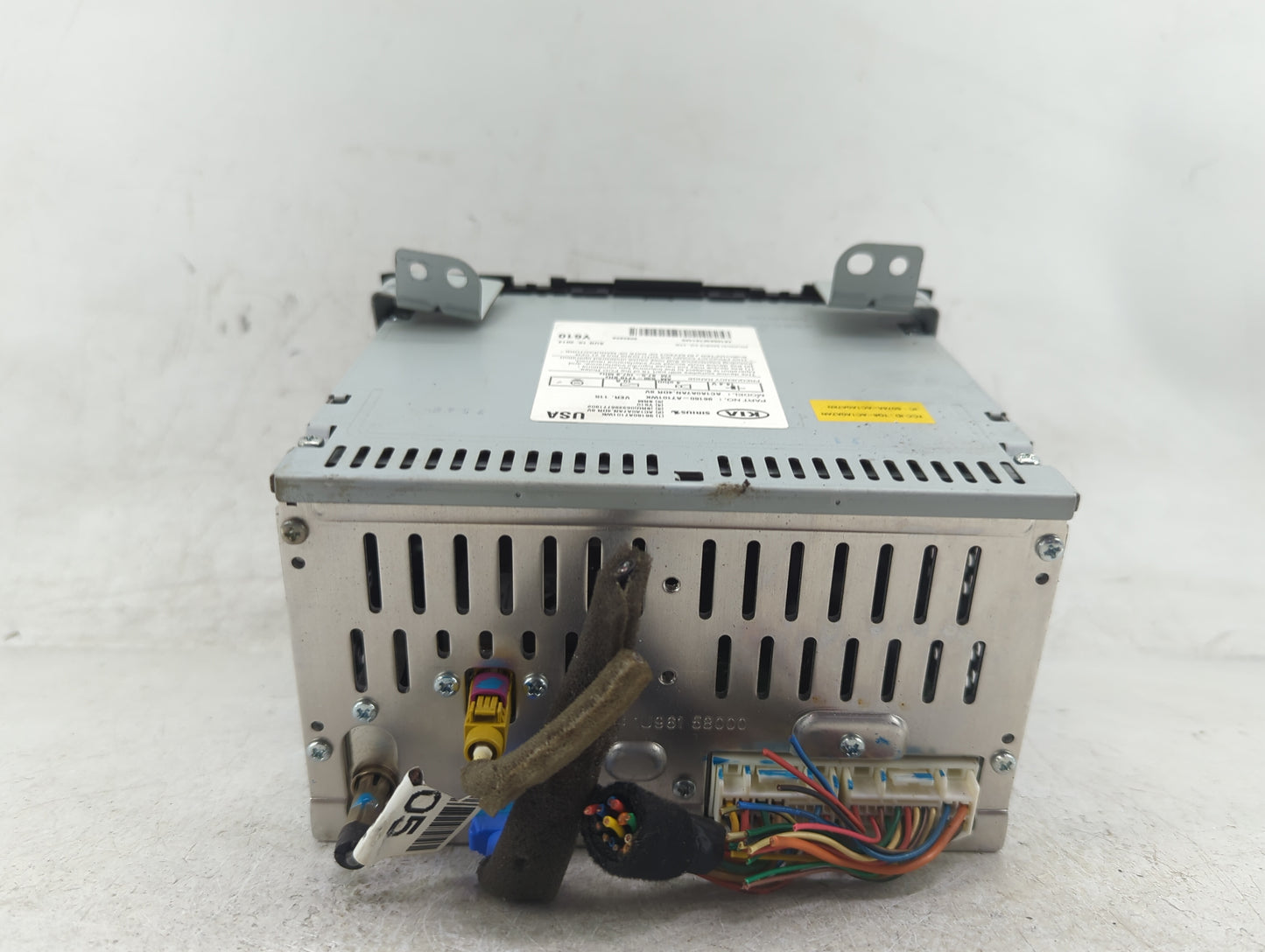 2014-2016 Kia Forte Radio AM FM Cd Player Receiver Replacement P/N:96160-A7101WK Fits Fits 2014 2015 2016 OEM Used Auto Part