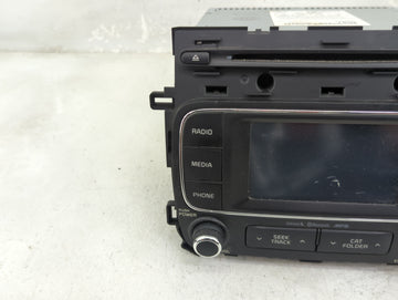 2014-2016 Kia Forte Radio AM FM Cd Player Receiver Replacement P/N:96180-A7590WK AM1A0A7AN, TQ8-AM1A0A7AN Fits Fits 2014 2015 2016 OEM Used Auto Parts
