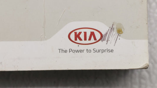 2016 Kia Forte Owners Manual Book Guide P/N:GA7O-EU59D OEM Used Auto Parts
