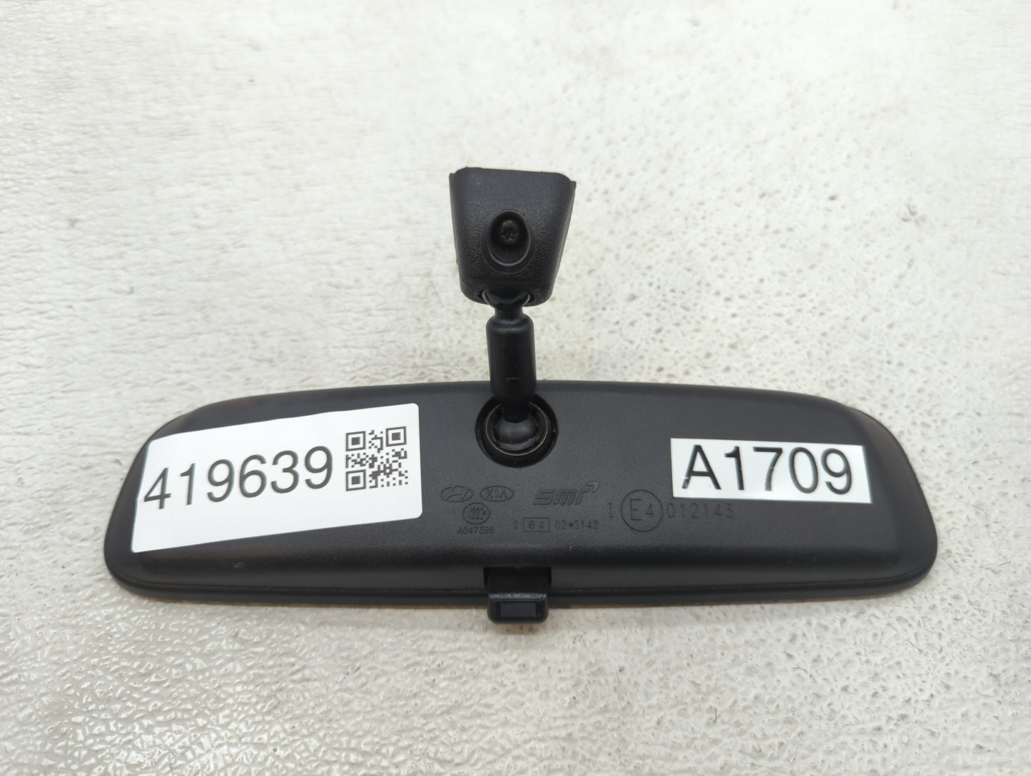 2010-2019 Kia Forte Interior Rear View Mirror Replacement OEM P/N:E13049848 E4012143 Fits OEM Used Auto Parts - Oemusedautop
