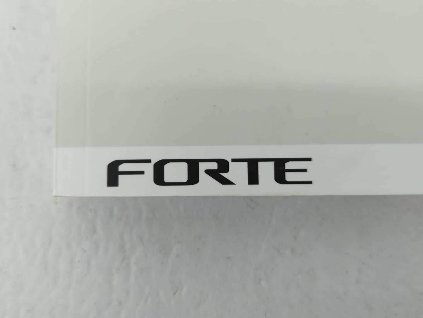 2016 Kia Forte Owners Manual Book Guide OEM Used Auto Parts - Oemusedautoparts1.com