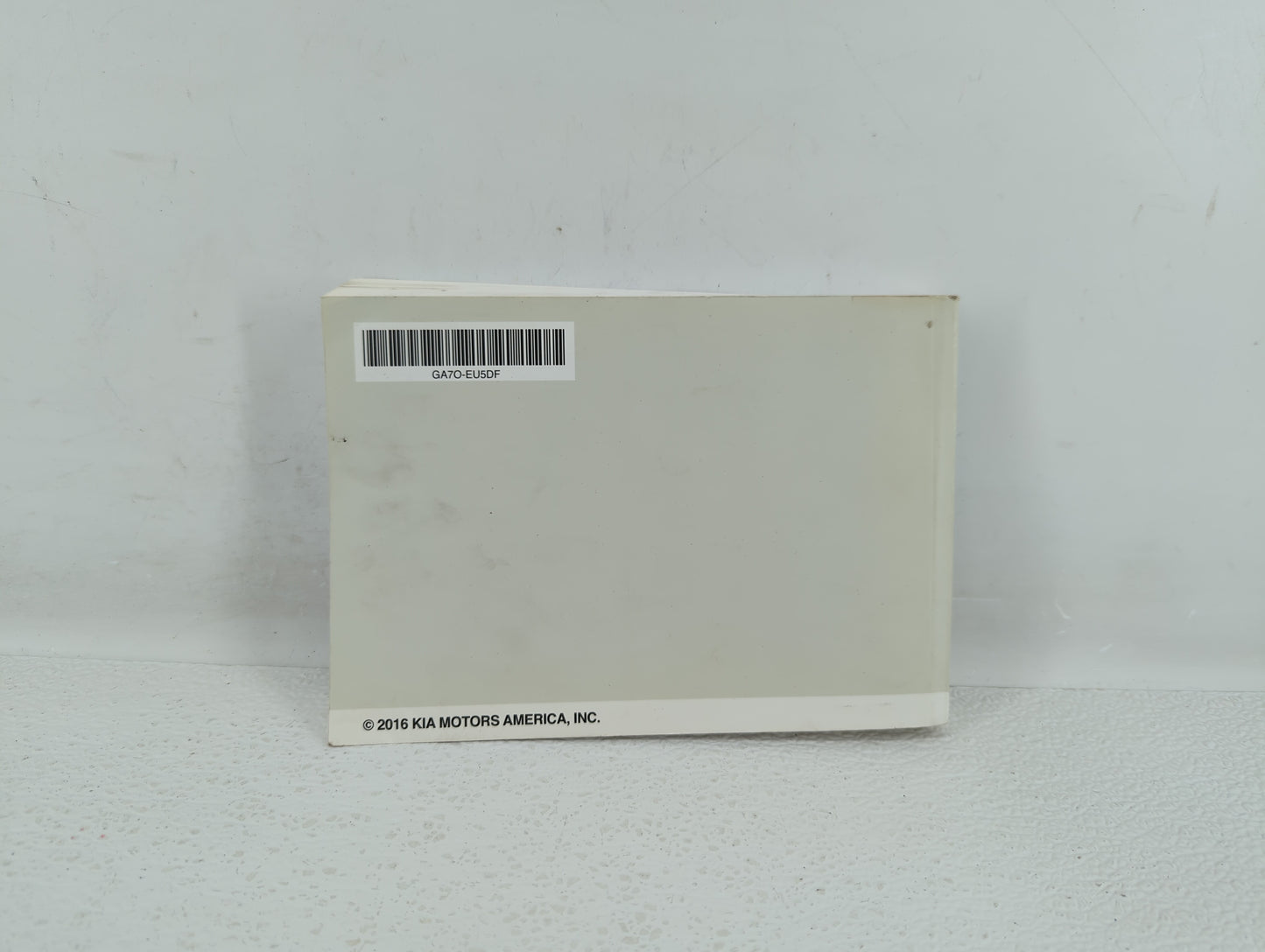 2016 Kia Forte Owners Manual Book Guide OEM Used Auto Parts - Oemusedautoparts1.com
