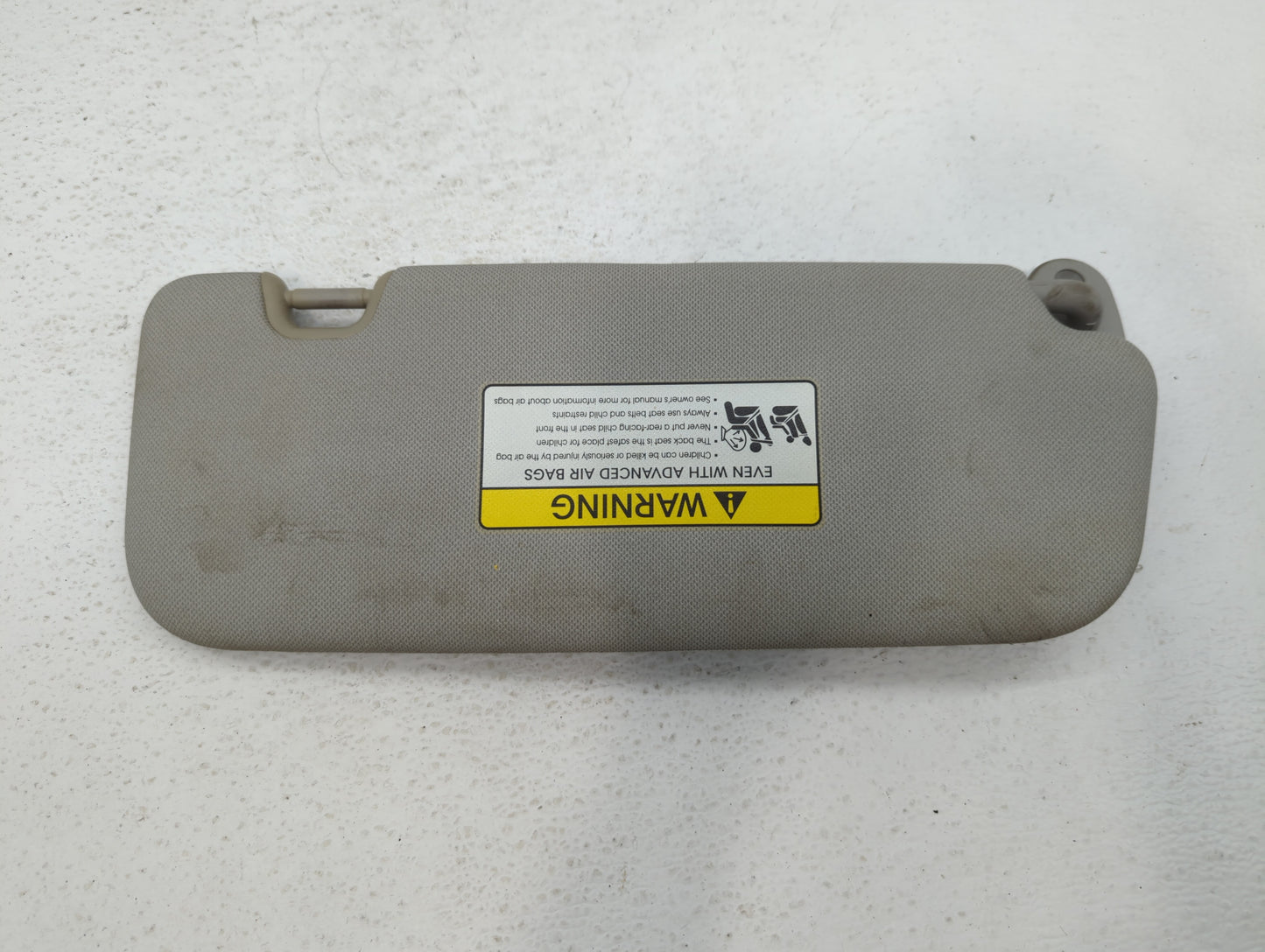 2014-2016 Kia Forte Sun Visor Shade Replacement Driver Left Mirror Fits Fits 2014 2015 2016 OEM Used Auto Parts - Oemusedaut