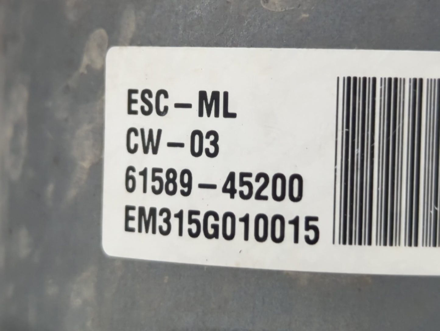 2014-2016 Kia Forte ABS Pump Control Module Replacement P/N:58920-A7200 Fits Fits 2014 2015 2016 OEM Used Auto Parts - Oemus