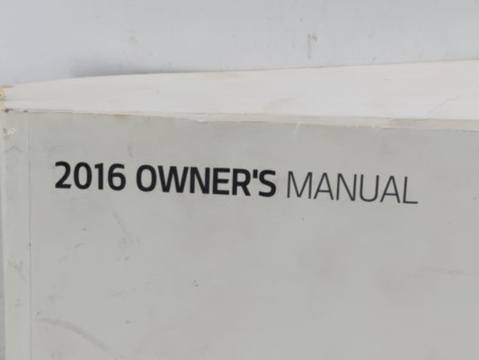 2016 Kia Forte Owners Manual Book Guide OEM Used Auto Parts