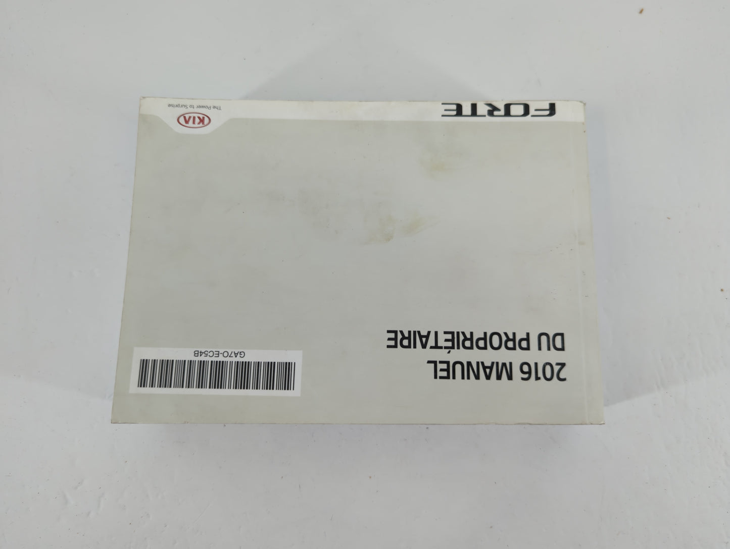 2016 Kia Forte Owners Manual Book Guide OEM Used Auto Parts - Oemusedautoparts1.com