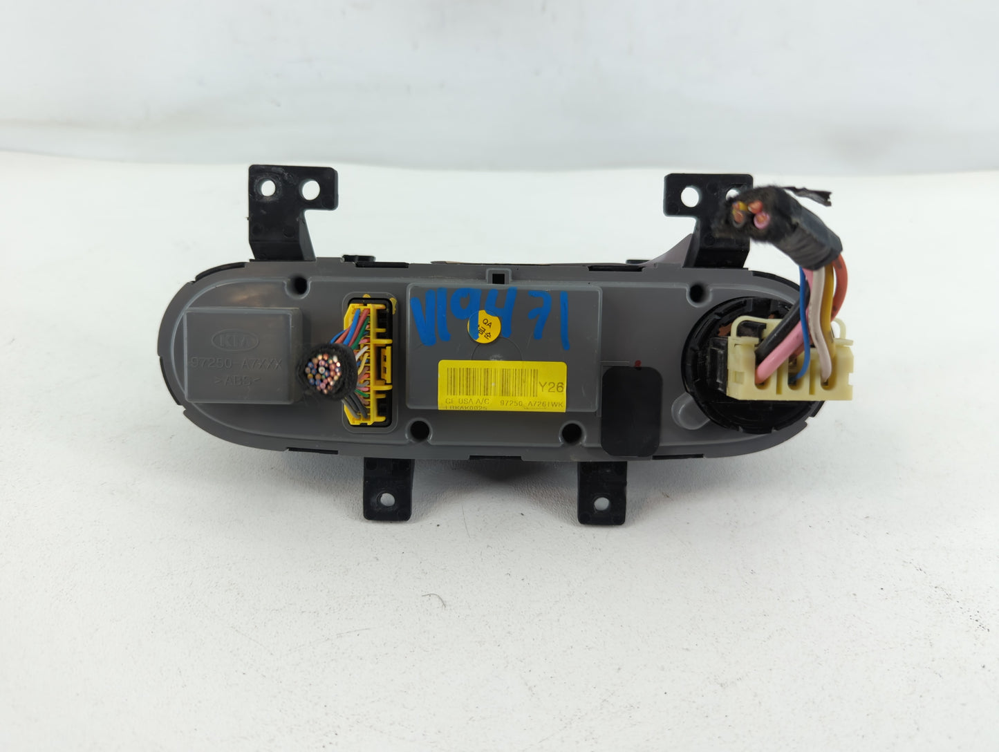 2014-2016 Kia Forte Climate Control Module Temperature AC/Heater Replacement P/N:97250-A7261WK 97250-A7XXX Fits OEM Used Aut