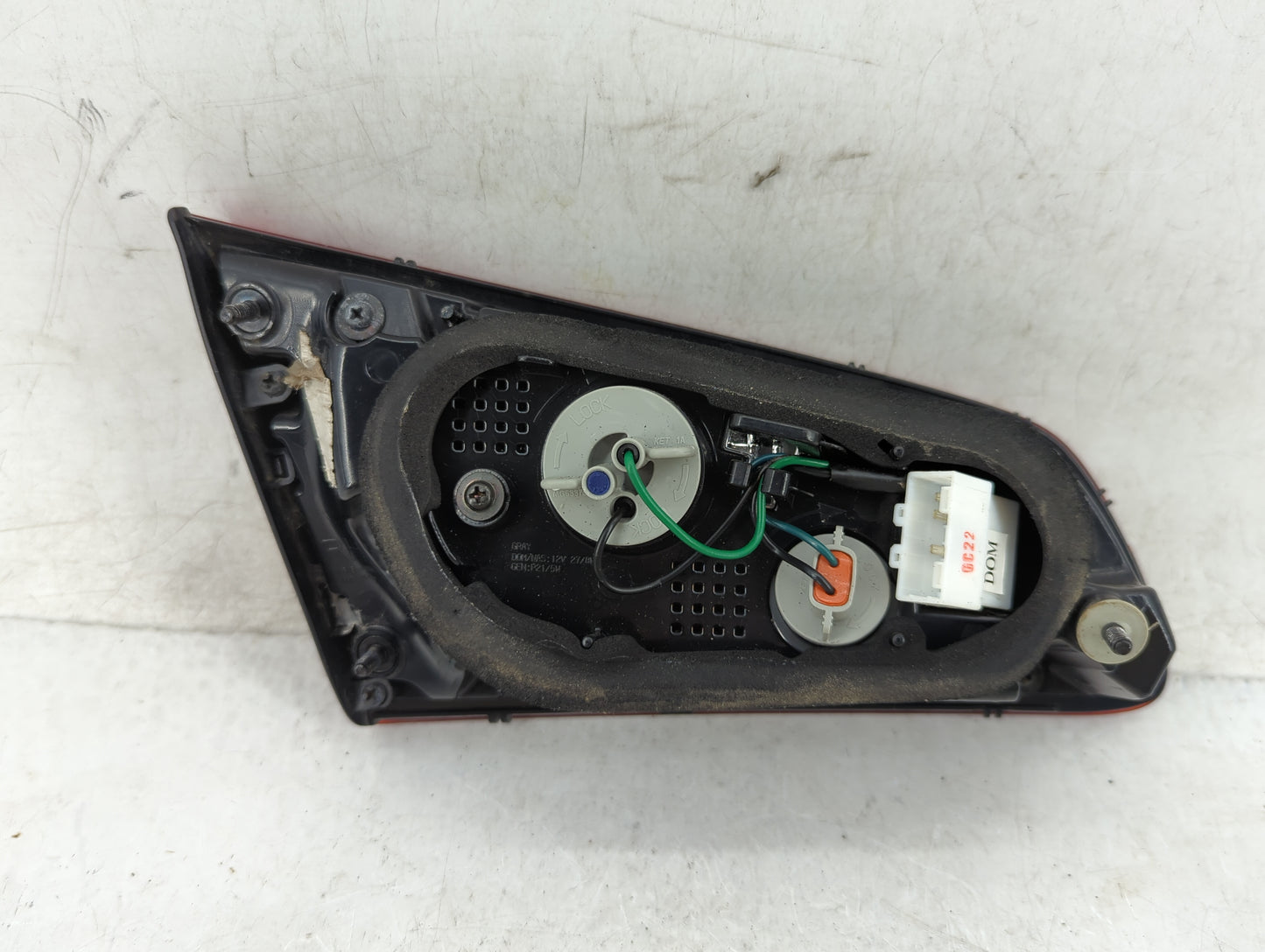 Kia Forte Passenger Right Side Deck Lid Mounted Tail Light - Oemusedautoparts1.com