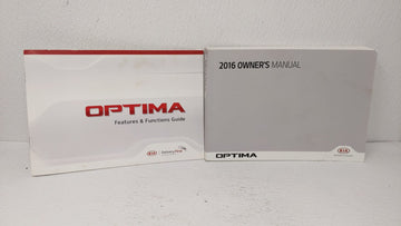 2016 Kia Optima Owners Manual Book Guide OEM Used Auto Parts