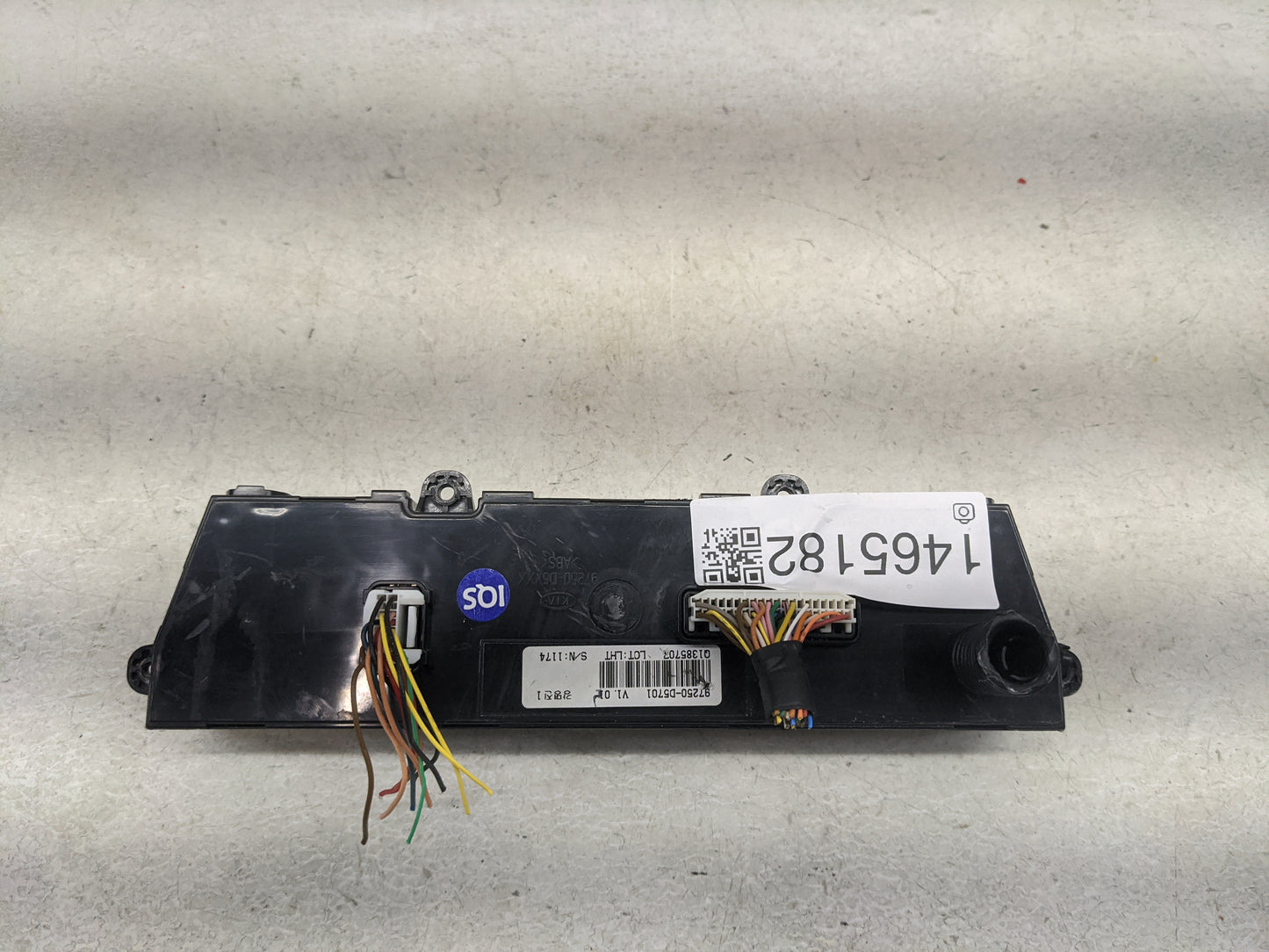 2016-2018 Kia Optima Climate Control Module Temperature AC/Heater Replacement P/N:97250-D5701 Fits Fits 2016 2017 2018 OEM U