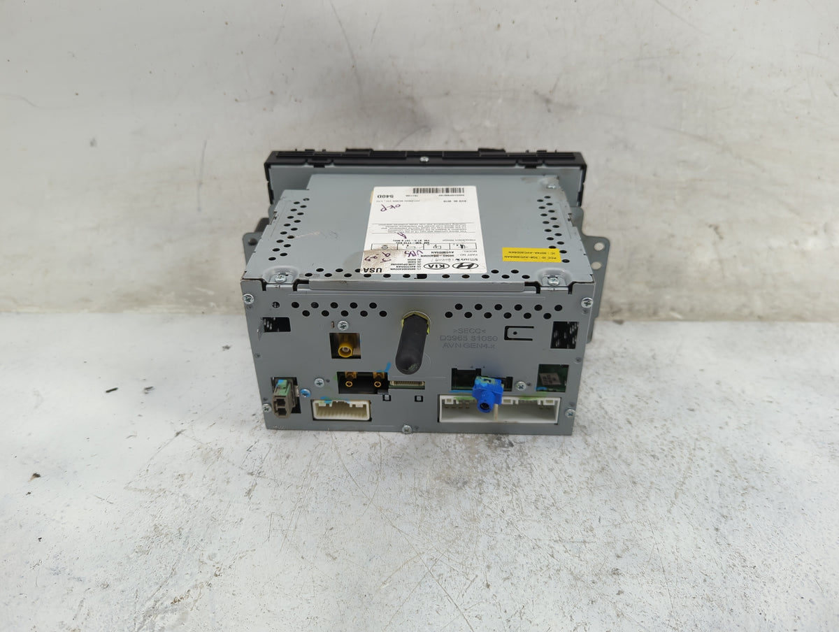 2016-2018 Kia Optima Radio AM FM Cd Player Receiver Replacement P/N:96560D5400WK AVC30D5AN Fits Fits 2016 2017 2018 OEM Used
