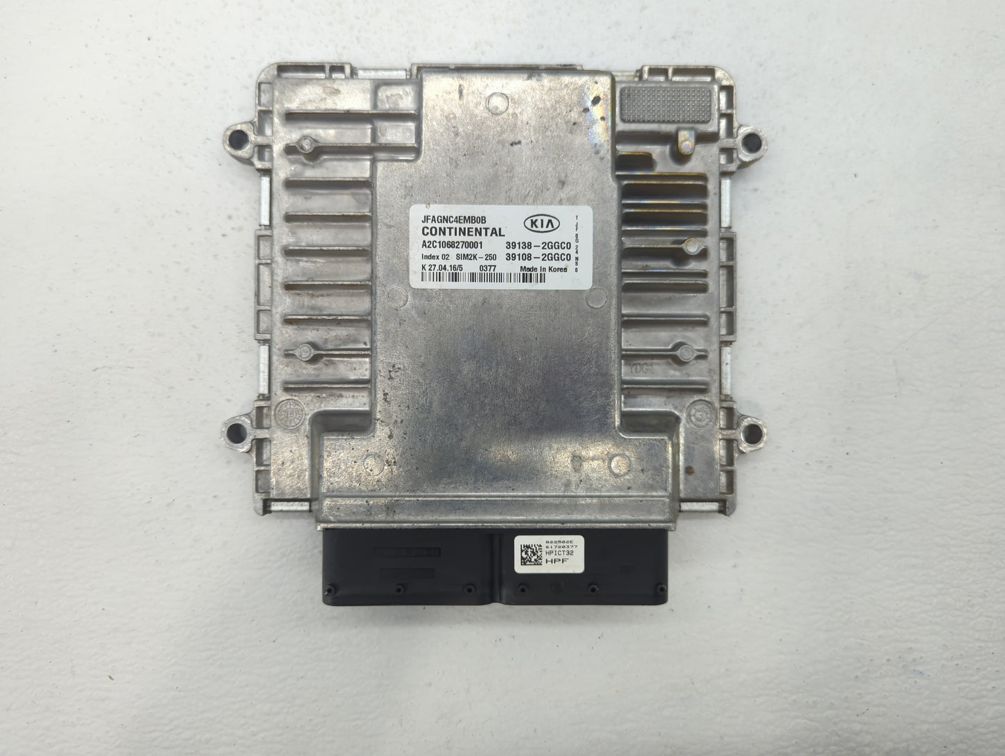 2016-2018 Kia Optima PCM Engine Control Computer ECU ECM PCU OEM P/N:39108-2GGC2 39138-2GGC2, 39108-2GGC0 Fits Fits 2016 201