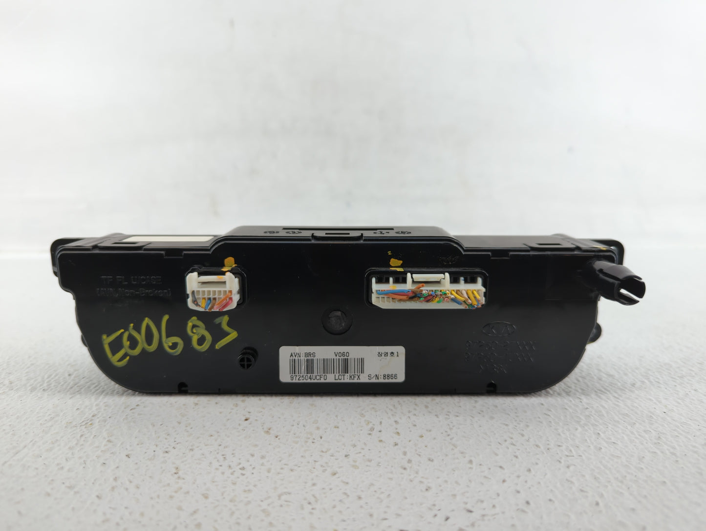 2014-2016 Kia Optima Climate Control Module Temperature AC/Heater Replacement P/N:972504UCF0 972504UBG0 Fits Fits 2014 2015