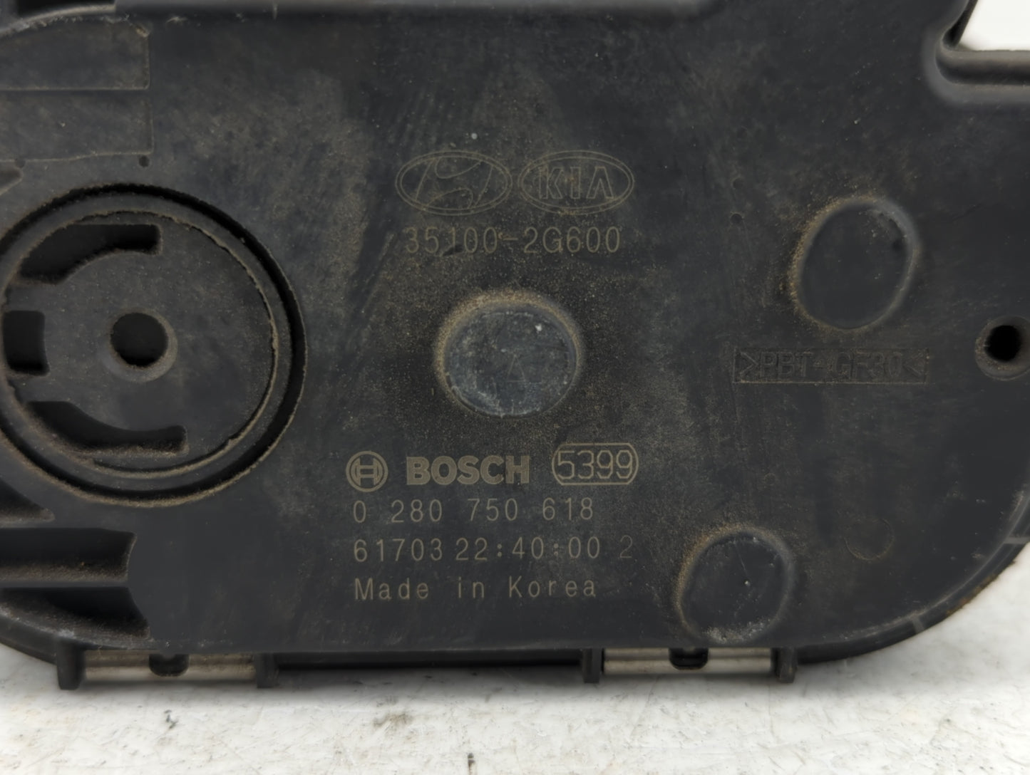 2016-2020 Kia Optima Throttle Body P/N:35100-2G600 Fits Fits 2015 2016 2017 2018 2019 2020 2021 OEM Used Auto Parts - Oemuse