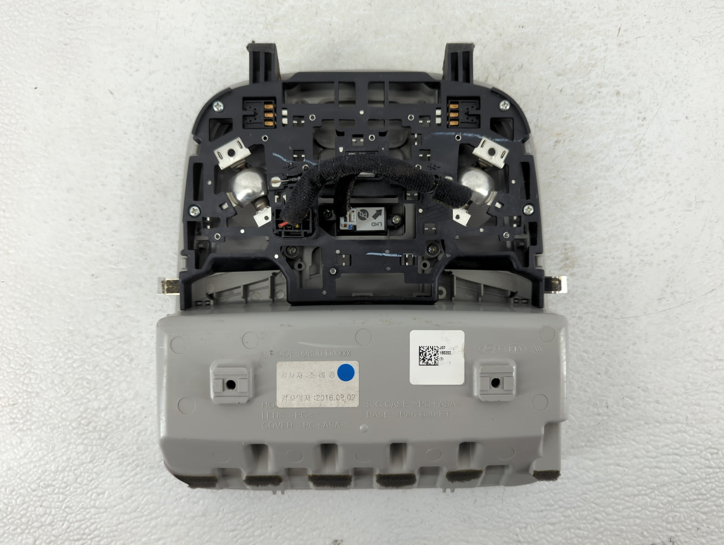 2016 Kia Optima Overhead Roof Console - Oemusedautoparts1.com