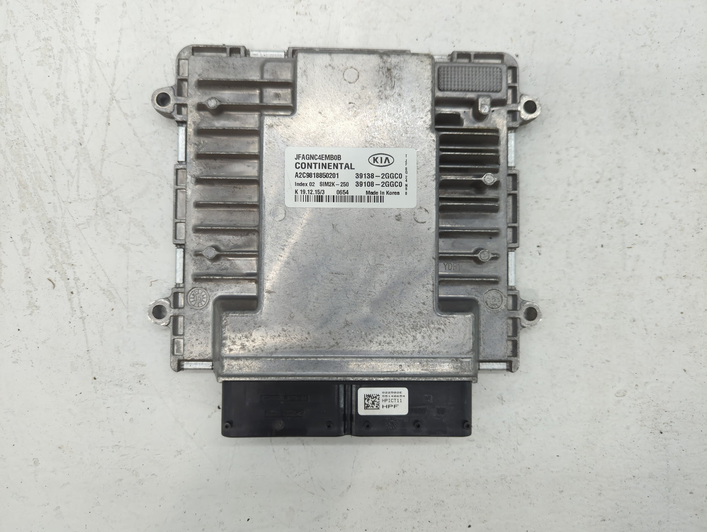 2016-2018 Kia Optima PCM Engine Control Computer ECU ECM PCU OEM P/N:39138-2GGC0 39108-2GGC0 Fits Fits 2016 2017 2018 OEM Us