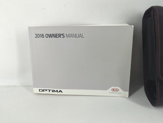 2016 Kia Optima Owners Manual Book Guide P/N:GDG5-EU62C OEM Used Auto Parts