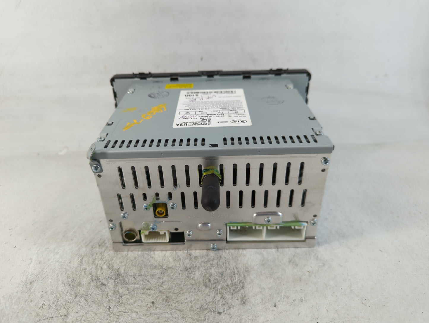2016-2018 Kia Optima Radio AM FM Cd Player Receiver Replacement P/N:96180-D5100WK Fits Fits 2016 2017 2018 OEM Used Auto Par