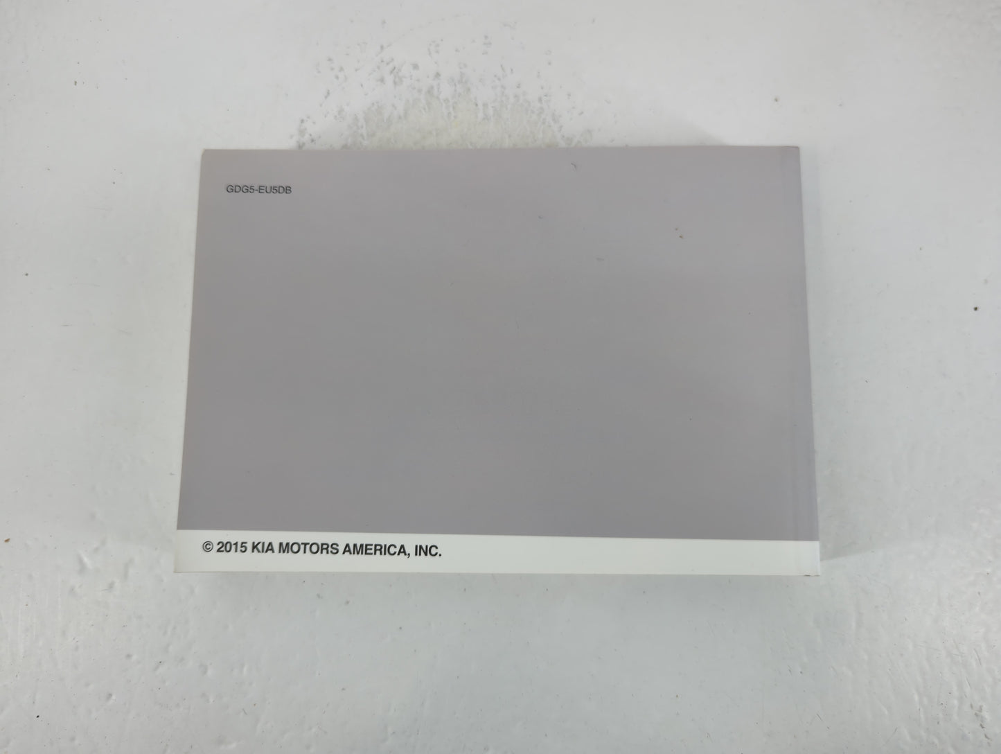 2016 Kia Optima Owners Manual Book Guide P/N:GDG5-EU5DB OEM Used Auto Parts - Oemusedautoparts1.com